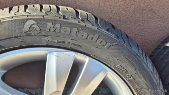 Predam kolesa Peugeot/Citroen 4x108 r17+pneumatiky - 5