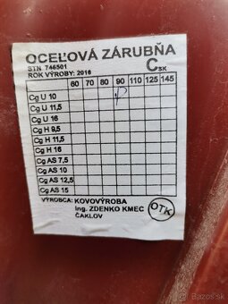 Kovové  oceľové zárubne 23€ ks - 5
