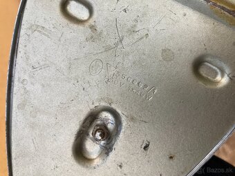 2x stará stolní lampička - chrom - 5