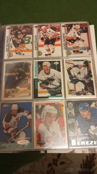 Staré hokejové kartičky. - 5