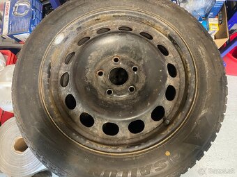 Predam pneumatiky 205/55R16 -ZIMNE 8mmm - 5
