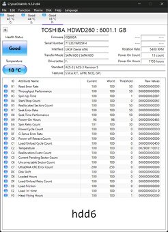 TOSHIBA PC P300 6TB HDD | 4KS - 5