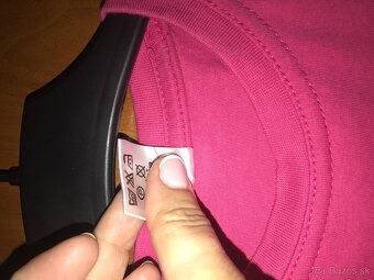 NOVÉ CALVIN KLEIN fuksia damske tricko S - 5