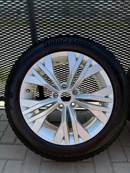 Zimné komplety originál VW 215/55 R 17 98V - 5
