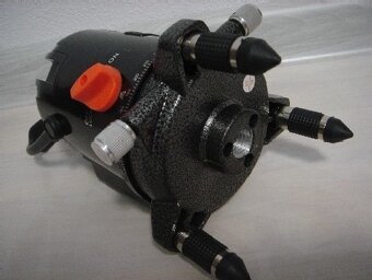 Profi 3D krížový samonivelačný zelený laser DEKO, celokovový - 5