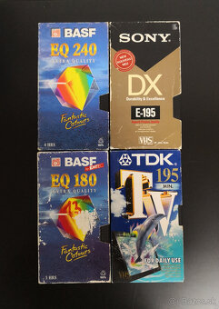 Originál VHS kazety - 5