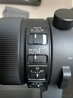 Sigma 60-600 DG OS HSM Sport, bajonet Canon EF - 5