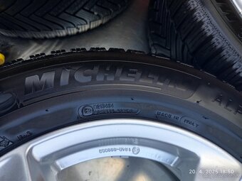 Predám sadu zimných pneumatík-Michelin alpin - 5
