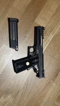 Ready to play full airsoft set – M4 + GBB pištoľ + výstroj - 5