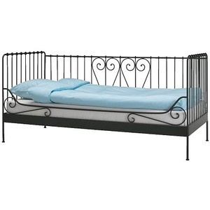Ikea kovová posteľ - 5