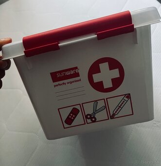 Lekárnička Helit Q-line - úložný box so značením - 5