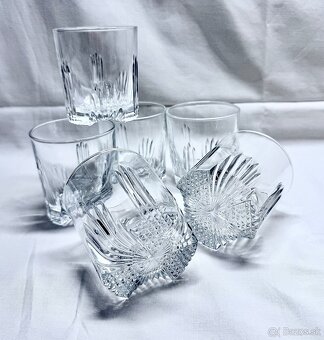 Poháre na whisky (nepoužité - zberateľská kvalita) - 5