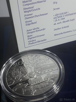 3 x proof 10€ Slovensko 2024 - 5