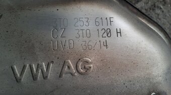 výfuk Superb 2 -1.6, 2.0TDI - 5