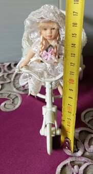 Porcelánové bábiky, handrové - 5