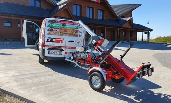 AMR štiepačka 17t VMR17ESS-13DP HONDA 13HP dvojčinné čerpadl - 5