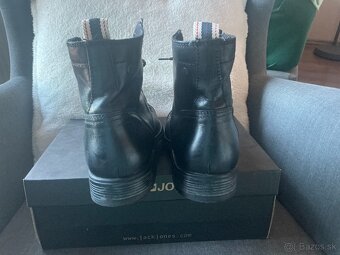 Pánske kožené topánky Jack and Jones 44 - 5
