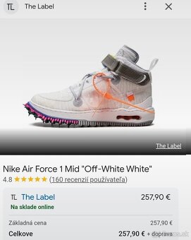Nike Air Force 1 Mid “Off-White White” - 5