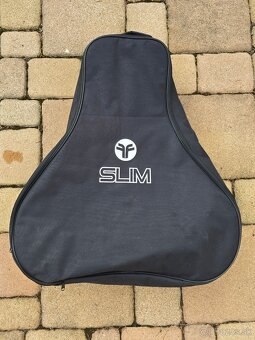 Zanovny utrakomaktny golfovy vozik Fastfold Slim cierny - 5