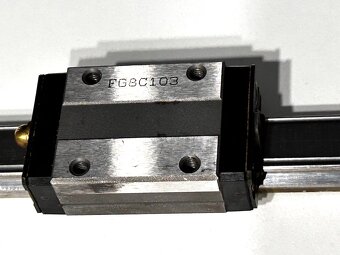 Lineárne vedenie THK SR15 s 2 sadlami - 5