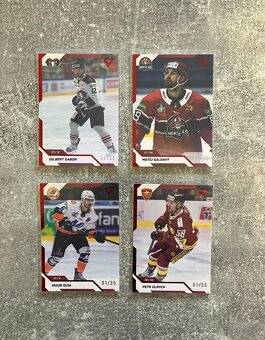 Hokejové kartičky TIPOS EXTRALIGA mix - 5