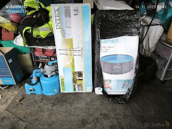 Predám komplet nový bazén Marimex 366x122-schody cerpadlo - 5