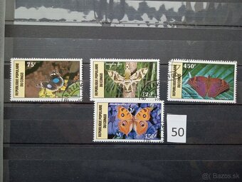 Poštové známky č.439 - AFRIKA - 20 sérií - 5