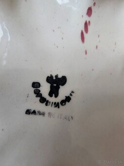 Talianska porcelánová váza Capodimonte. - 5