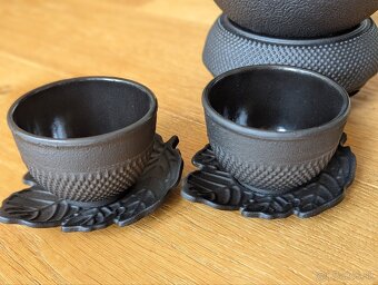 Liatinovy cajovy set NOVY - 5