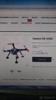 Dron Detect XK X380 s HD kamerou,Gimbal,GPS - 5