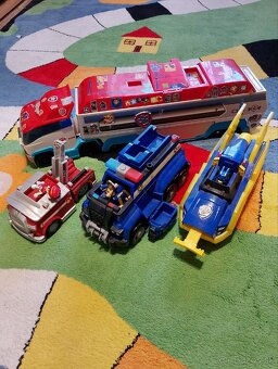 Paw -Patrol veza, auta, figúrky - 5