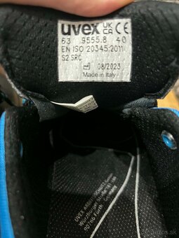 Pracovná obuv uvex S2 velkosť "40" - 5
