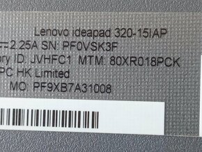 predám základnú dosku pre Lenovo ideapad 320-15iap - 5