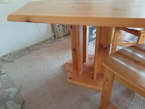 Jedálenský stôl + 6 ks stoličky - 5