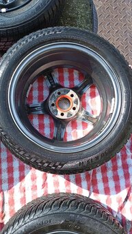 Zimné pneumatiky+alu disky a rezerva -fabia1 - 5