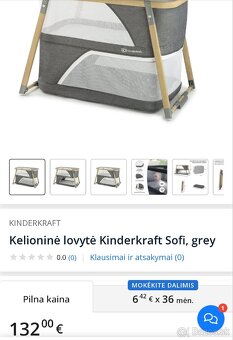 Úplne nová prenosná postieľka pre deti - 5