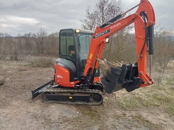 Minibager Bager Kubota u 27 -4 stav nového - 5