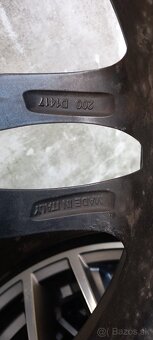 Hlinikove disky 5x112 r17 a zimne pneu 215/55 r17 - 5