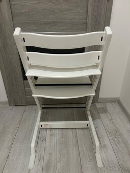 Stokke Tripp Trapp stolička - biela farba - 5
