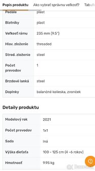 Dievčenský bicykel ALPINA STARTER - 5