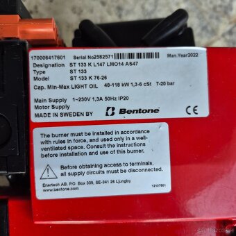 Horak na naftu Bentone ST 133 - 5