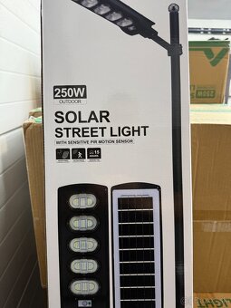 Led solarne verejne osvetlenie 250w - 5