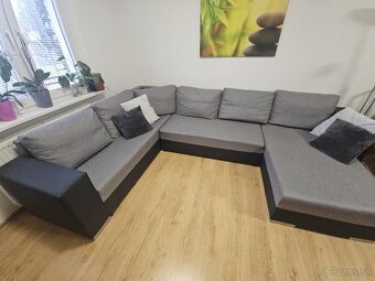 Sedacia súprava v tvare U - skoro nová - 5