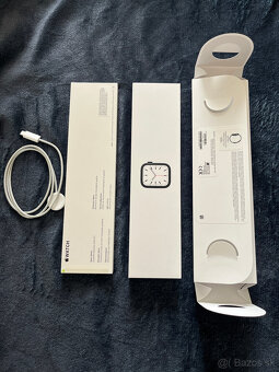 Apple watch 7 45mm polnočno sivý hliník - 5