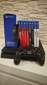 PlayStation 4 Slim 1TB + 2 ovládače - 5