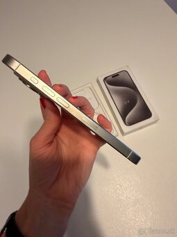 iPhone 15 PRO, White Titanium, 256 GB - 5