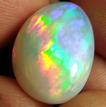 Drahý opál 11,20cts freeform WELO ETIOPIA - 5