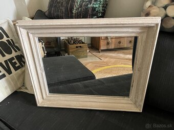 Vintage zrkadlo 51x41cm - 5
