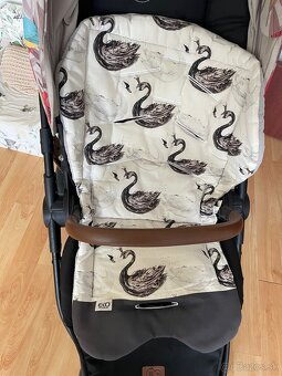 Športový kočík Kinderkraft All Road - BIRD PATTERN - 5