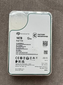3,5" HDD Seagate Exos - RECERTIFIED - 16TB - 5
